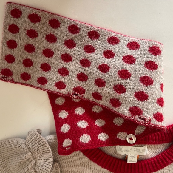 Mayoral Sweater dress with detachable scarf - Picture 11 of 13